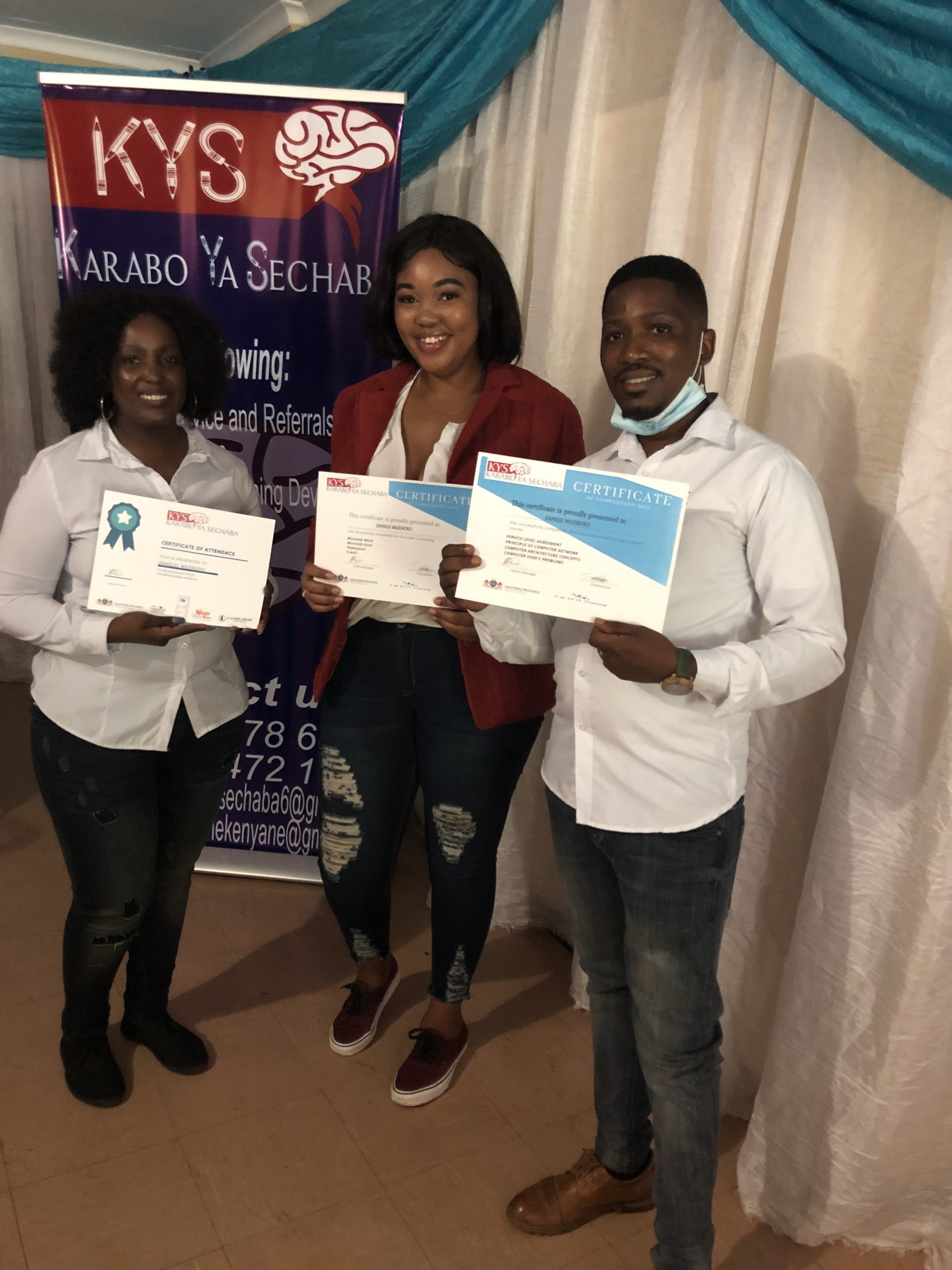 Karabo Ya Sechaba training activity